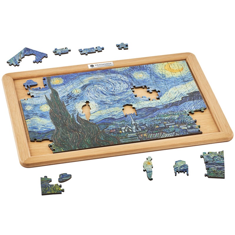 Micro-puzzle en bois Barrage Bibliothèque - 40 pièces - Wentworth