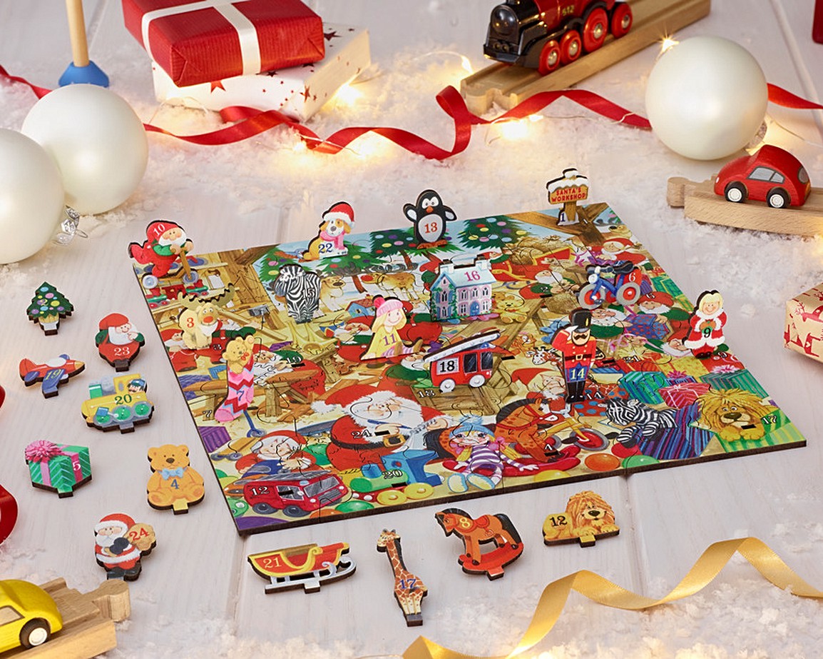 Winter and Christmas jigsaw puzzles Wentworth Wooden Puzzles